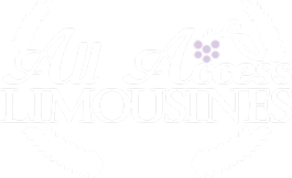 all access limo logo white